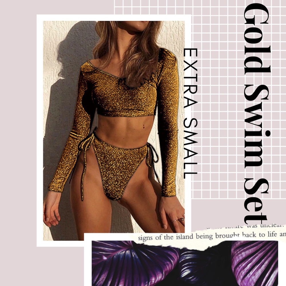 Gold Swim Set